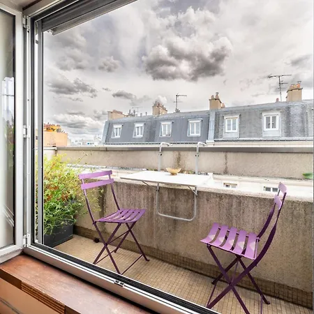 Trendy 1bd Retreat With Patio Goutte D'or Apartment *